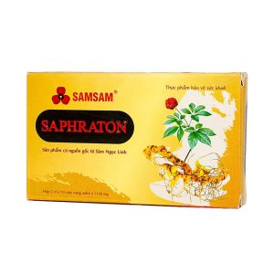 Viên uống Saphraton SamSam hỗ trợ bổ sức khỏe, giảm mệt mỏi (2 vỉ x 10 viên)