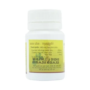 Thuốc Đan Sâm - Tam Thất phòng và trị chứng đau thắt ngực, đau nhói vùng tim do huyết ứ (40 viên)