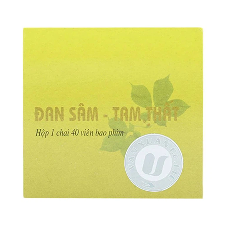 Thuốc Đan Sâm - Tam Thất phòng và trị chứng đau thắt ngực, đau nhói vùng tim do huyết ứ (40 viên)