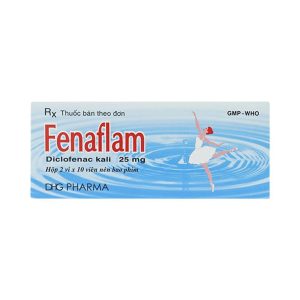 Thuốc Fenaflam DHG điều trị các tình trạng viêm đau cấp tính (2 vỉ x 10 viên)