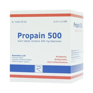 Thuốc Propain 500 Remedica điều trị viêm khớp dạng thấp (10 vỉ x 10 viên)