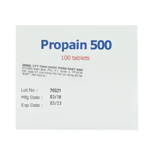 Thuốc Propain 500 Remedica điều trị viêm khớp dạng thấp (10 vỉ x 10 viên)