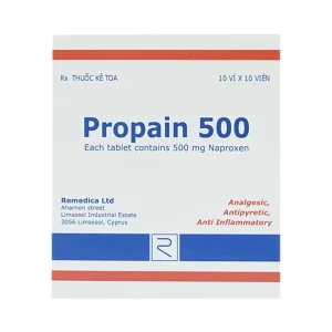 Thuốc Propain 500 Remedica điều trị viêm khớp dạng thấp (10 vỉ x 10 viên)