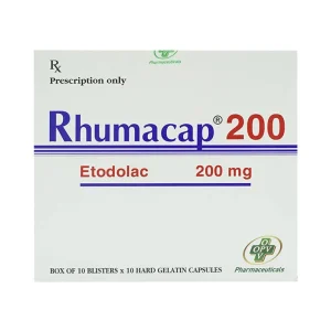 Thuốc Rhumacap 200 OPV điều trị viêm khớp dạng thấp (10 vỉ x 10 viên)