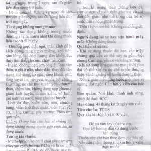 Thuốc Thylmedi 16mg Mediplantex kháng viêm, chống dị ứng (3 vỉ x 10 viên)