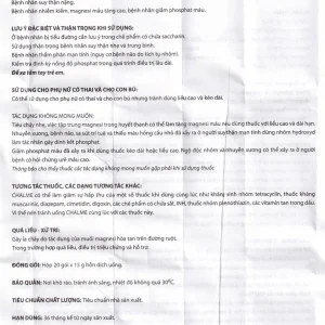 Hỗn dịch uống Chalme Davipharm điều trị viêm loét dạ dày (20 gói x 15g)