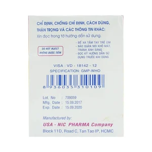 Siro Kidrinks Phargington USA - NIC Pharma bồi bổ cơ thể, phát triển trí tuệ (20 ống x 10ml)