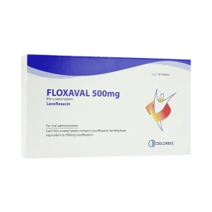 Thuốc Floxaval 500mg Delorbis điều trị nhiễm khuẩn (10 viên)