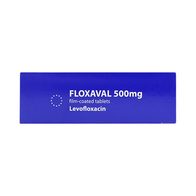 Thuốc Floxaval 500mg Delorbis điều trị nhiễm khuẩn (10 viên)