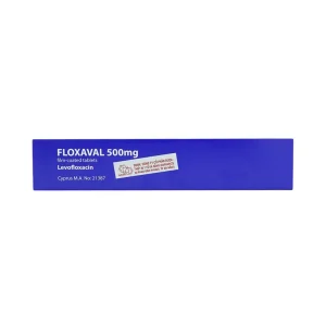 Thuốc Floxaval 500mg Delorbis điều trị nhiễm khuẩn (10 viên)