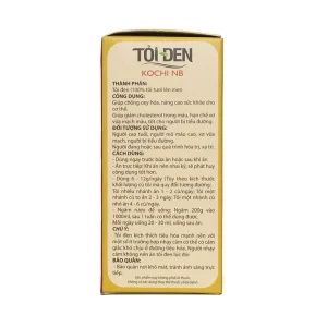 Tỏi Đen Kochi NB giúp chống oxy hóa, nâng cao sức khỏe cho cơ thể (36g)