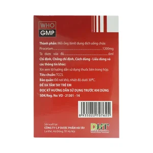 Dung dịch Stasamin 1200mg/6ml Hataphar điều trị triệu chứng chóng mặt (6 vỉ x 5 ống x 6ml)