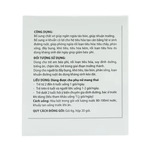 Bột hòa tan Profiber Tanida bổ sung chất xơ giúp ngăn ngừa táo bón (20 gói x 6g)