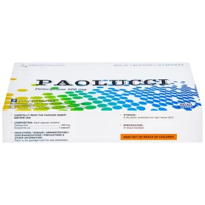 Thuốc Paolucci DaViPharm điều trị dư thừa sắt trong cơ thể (3 vỉ x 10 viên)