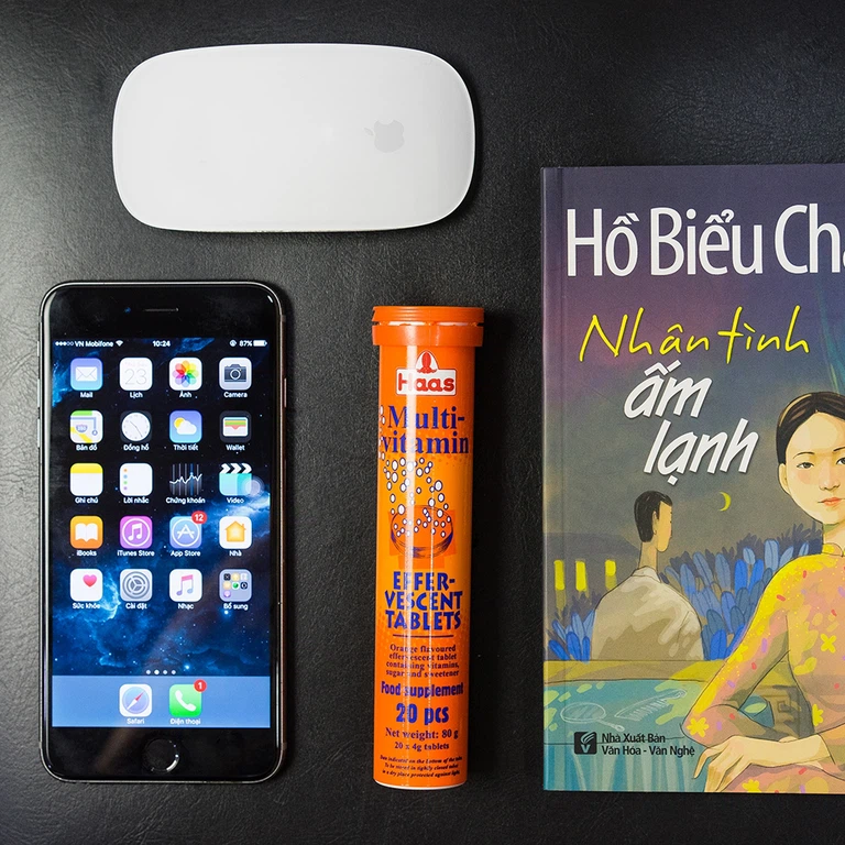 Viên sủi Haas Multi-Vitamin Effer-Vescent Tablets hương cam tăng sức đề kháng (20 viên)