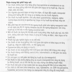 Thuốc Egilok 25mg Egis Pharma điều trị tăng huyết áp, đau thắt ngực (60 viên)