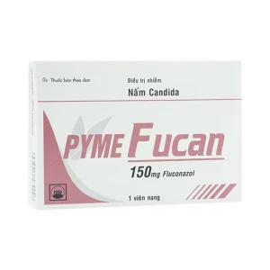 Thuốc Pyme Fucan Pymepharco điều trị nhiễm nấm Candida (Lốc 20 hộp x 1 viên)