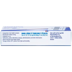 Thuốc Sancefur 35mg Pharmathen điều trị và phòng ngừa loãng xương (1 vỉ x 4 viên)