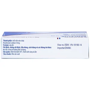 Thuốc Sancefur 35mg Pharmathen điều trị và phòng ngừa loãng xương (1 vỉ x 4 viên)