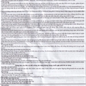 Thuốc nhỏ mắt Tobidex Bidiphar điều trị viêm mắt (5ml)