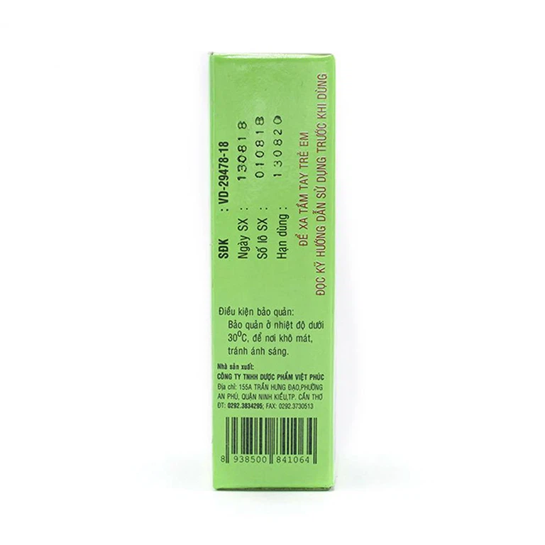 Thuốc gội đầu Kelog Việt Phúc điều trị gàu, nấm tóc, viêm ngứa và bong vảy da đầu (24ml)