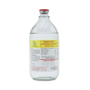 Dung dịch Ringer Lactate Intravenous Infusion truyền tĩnh mạch bù nước và điện giải (500ml)