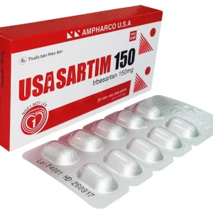 Thuốc Usasartim 150mg Ampharco điều trị cao huyết áp (3 vỉ x 10 viên)