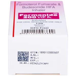 Thuốc hít khí dung Formonide 200 HFA Cadila điều trị hen suyễn (120 liều)