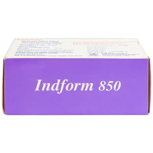 Thuốc Indform 850mg Ind-Swift điều trị bệnh đái tháo đường (4 vỉ x 14 viên)