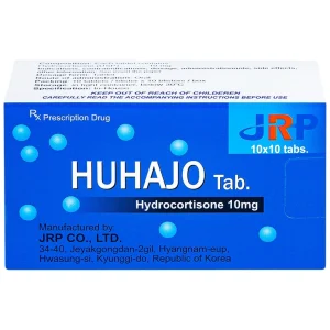 Thuốc Huhajo Tab 10mg JRP điều trị thay thế cho người bị suy vỏ thượng thận (10 vỉ x 10 viên)