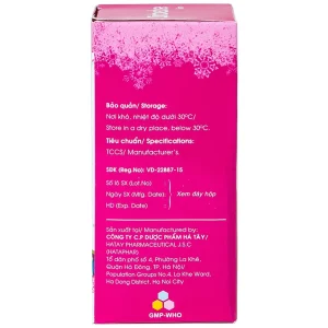 Siro Zinbebe Hataphar bổ sung và dự phòng thiếu kẽm (60ml)