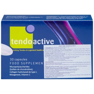 Viên uống Tendoactive Bioiberica bổ sung dưỡng chất nuôi dưỡng gân và dây chằng (2 vỉ x 15 viên)