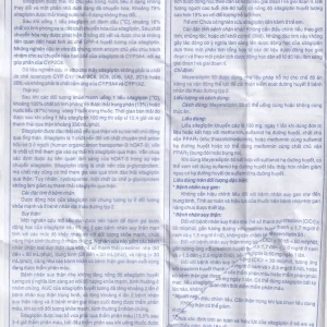 Viên nén Meyersiliptin 50 Meyer - BPC hỗ trợ chế độ ăn kiêng, kiểm soát đường huyết (3 vỉ x 10 viên)