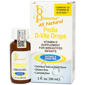 Dung dịch Pedia D - Vite Drops bổ sung Vitamin D3 giúp phát triển xương răng (30ml)