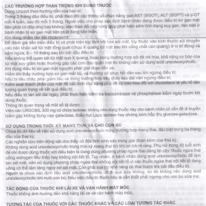 Thuốc Ursobil 300 ABC Farmaceutici điều trị xơ gan mật, làm tan sỏi mật (3 vỉ x 10 viên)