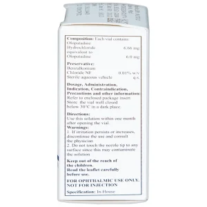 Thuốc nhỏ mắt Olopat OD 0.2% Ajanta điều trị tình trạng ngứa mắt kết hợp với viêm kết mạc dị ứng (3ml)