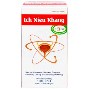 Viên uống Ích Niệu Khang Medistar hỗ trợ giảm tiểu đêm, tiểu nhiều lần, tiểu són (80 viên)