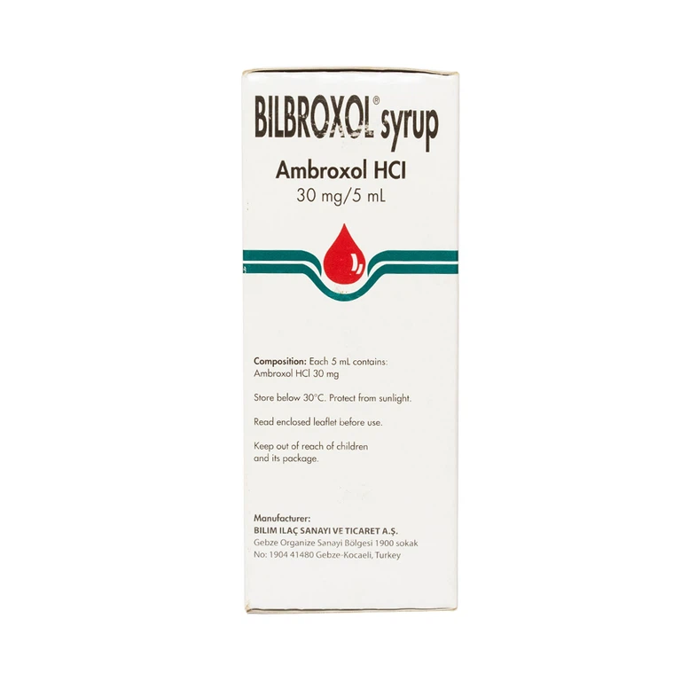 Siro Bilbroxol 30mg/5ml Bilim Ilac điều trị các bệnh cấp và mạn tính ở đường hô hấp (150ml)