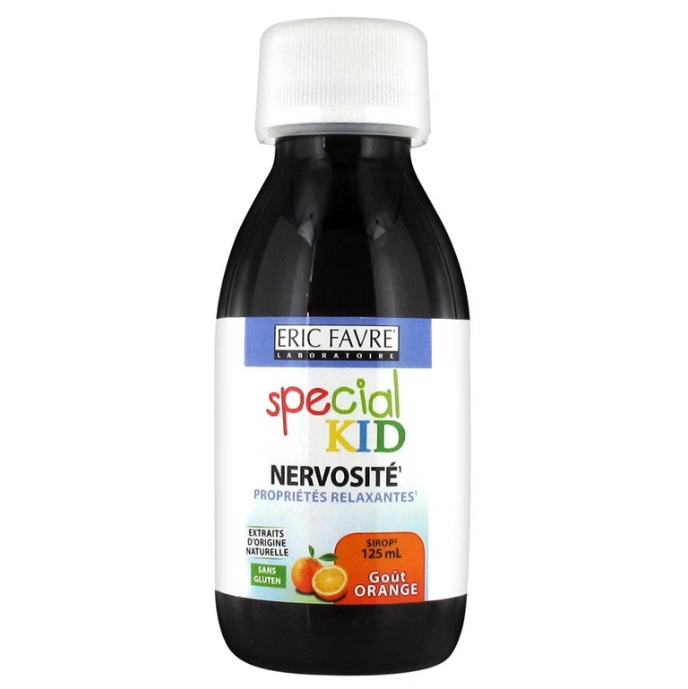Dung dịch uống Special Kid Nervosite 125ml Eric Favre an thần, thư giãn thần kinh, giảm căng thẳng, lo âu