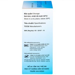 Thuốc Histudon Hataphar điều trị chứng chóng mặt, đột quỵ do thiếu máu (60ml)