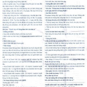 Thuốc Histudon Hataphar điều trị chứng chóng mặt, đột quỵ do thiếu máu (60ml)