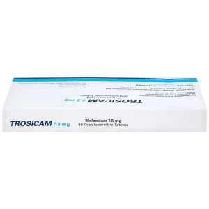 Thuốc Trosicam 7.5mg Alpex Pharma điều trị viêm đau xương khớp (3 vỉ x 10 viên)
