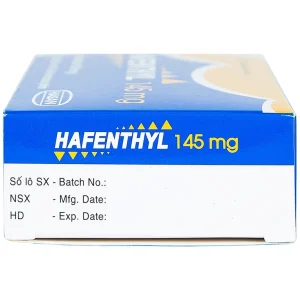 Thuốc Hafenthyl 145mg Hasan điều trị rối loạn lipoprotein huyết (3 vỉ x 10 viên)