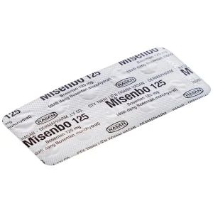 Viên nén Misenbo 125 Hasan điều trị tăng huyết áp (3 vỉ x 10 viên)