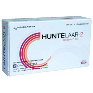 Thuốc Huntelaar-2 Davipharm điều trị tăng huyết áp (3 vỉ x 10 viên)