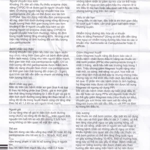 Viên nén Pantoloc 20mg Takeda điều trị trào ngược dạ dày thực quản (1 vỉ x 14 viên)