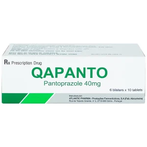 Thuốc Qapanto Atlantic giảm tái phát loét tá tràng, dạ dày (6 vỉ x 10 viên)