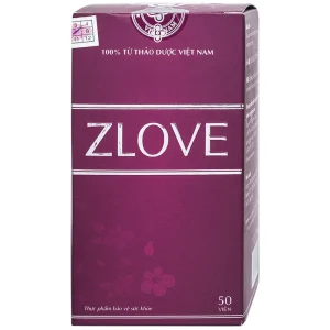 Viên nén Zlove Usapha hỗ trợ tăng cường sức khỏe, hạn chế nguy cơ sa tử cung ở phụ nữ sau sinh (50 viên)