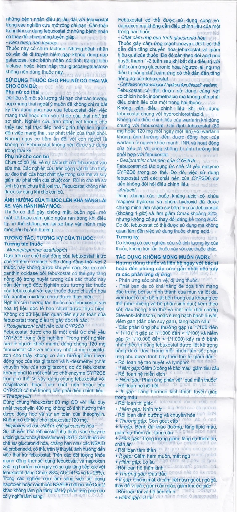 Thuốc Febuxotid VK 80 An Thiên điều trị tăng acid uric máu mãn tính (3 vỉ x 10 viên)