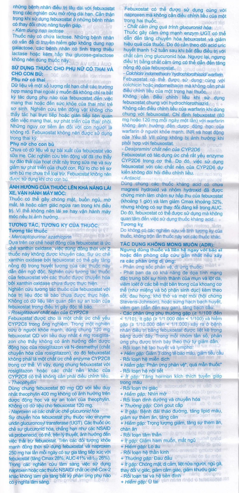 Thuốc Febuxotid VK 40 An Thiên điều trị tăng acid uric máu mãn tính (3 vỉ x 10 viên)